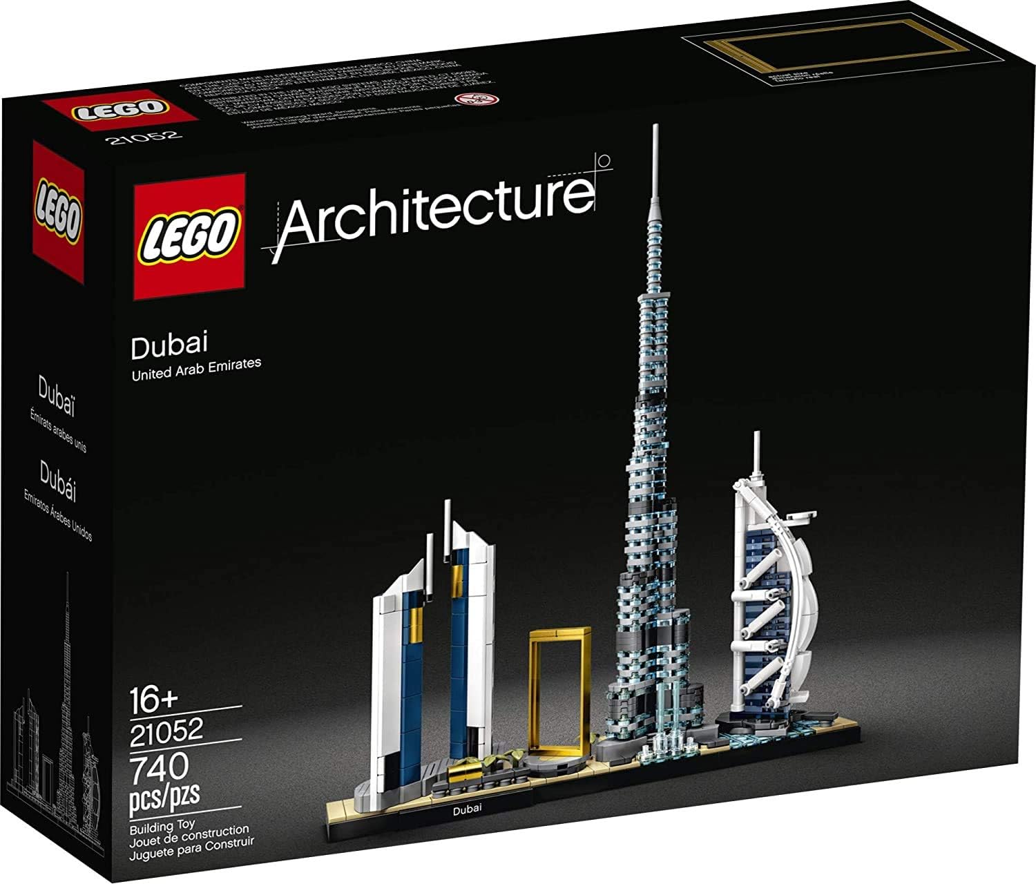 Promo image for LEGO Architecture Skylines: Dubai 21052 Building Kit, Collectible Architecture Building Set for Adults