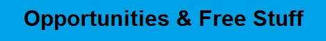 Promo banner for Bart De Wolf's Opportunities, Free Stuff, And Weird Story